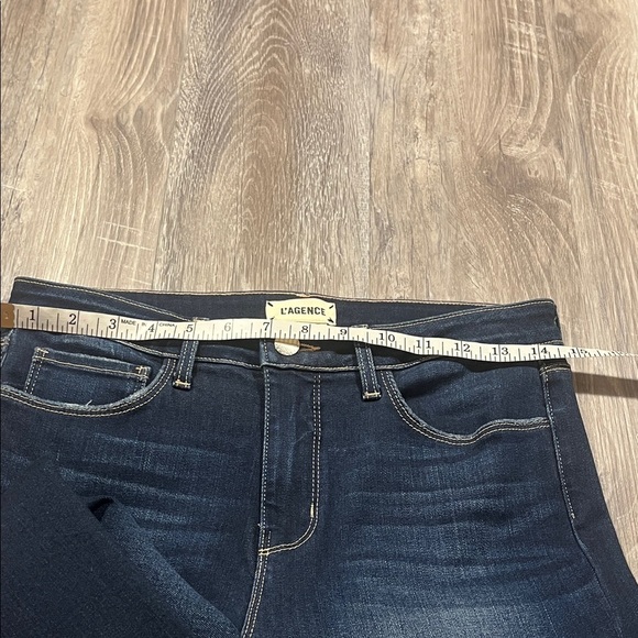 L’Agence Dark Indigo Skinny Jeans Size 28 - Picture 8 of 10